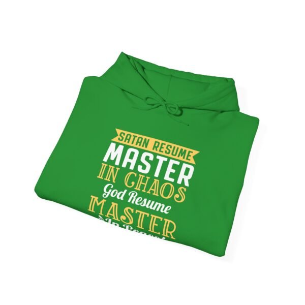 Satan resume master in  chaos hoodie for women - Image 8