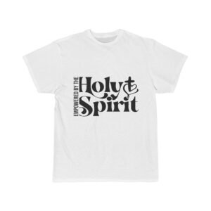 Empowered by Holy Spirit t-shirt, Bible verse t-shirt, Christian apparel, religious gifts.