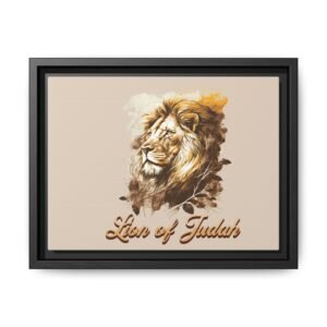 Lion Of Judah Fearless Faith Wall Art
