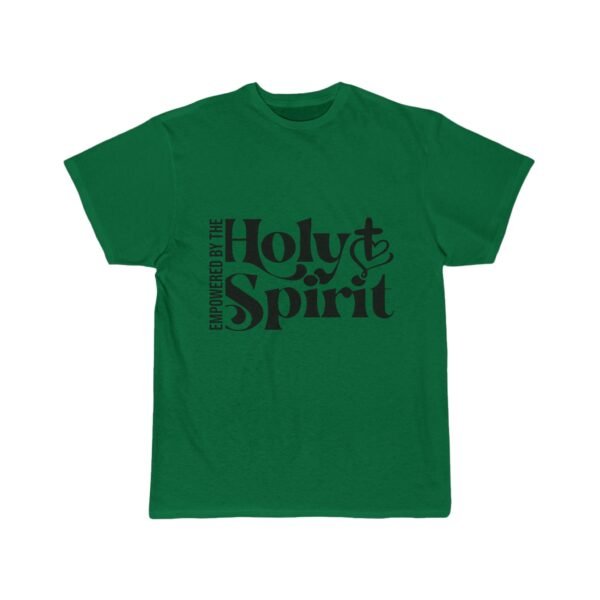Empowered by Holy Spirit men  t-shirt, Bible verse t-shirt, Christian apparel, religious gifts. - Image 4