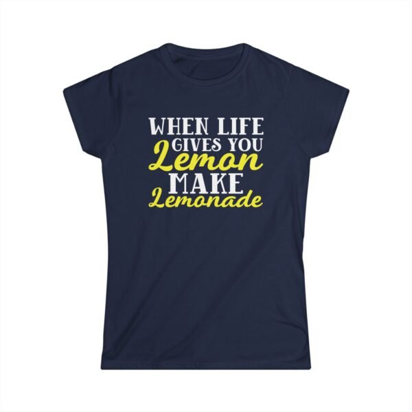 When life gives you lemon make lemonade t-shirt, Funny t-shirt, positive shirt, hope shirt, - Image 7