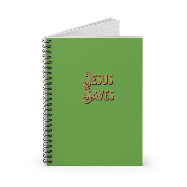 jesus saves prayer journal, Affirm the word daily journal, bible study journal, - Image 2