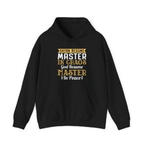 Satan resume master in  chaos hoodie for women