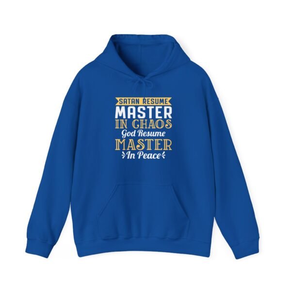 Satan resume master in  chaos hoodie for women - Image 9