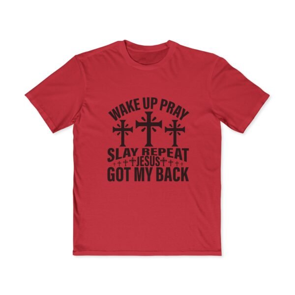 Wake up Pray  t-shirt, Bible verse t-shirt, Christian apparel, religious gifts. - Image 7