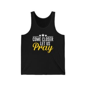 Let us pray women tank top, Prayer tee, Summertime t-shirt, Christian tank top,