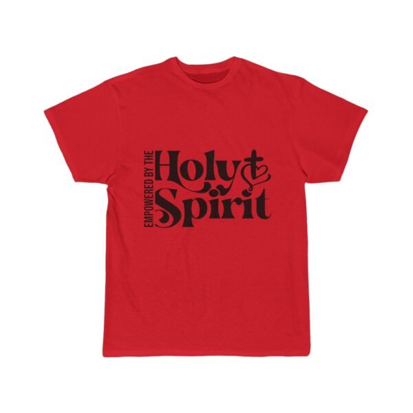 Empowered by Holy Spirit men  t-shirt, Bible verse t-shirt, Christian apparel, religious gifts. - Image 2