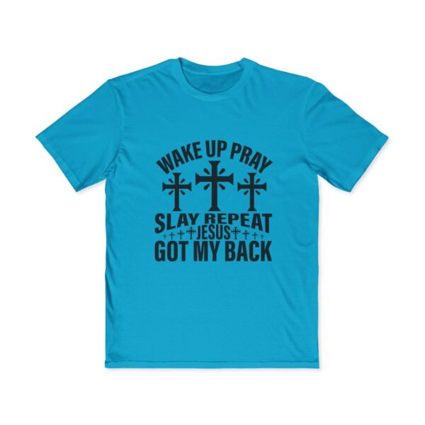 Wake up Pray  t-shirt, Bible verse t-shirt, Christian apparel, religious gifts. - Image 5