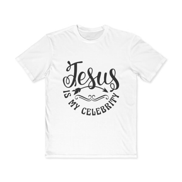 Jesus is my celebrity  t-shirt, Christian apparel, religious gifts.