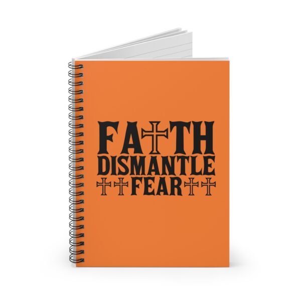 Faith Dismantle Fear Prayer journal notebook - Image 2