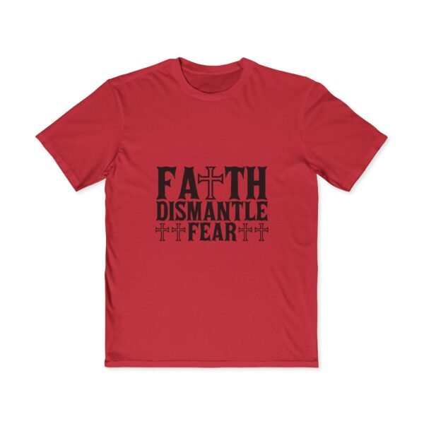 Faith Dismantle Fear  t-shirt, Bible verse t-shirt, Christian apparel, religious gifts. - Image 7