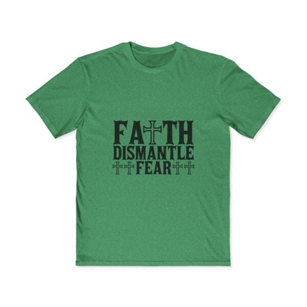 Faith Dismantle Fear  t-shirt, Bible verse t-shirt, Christian apparel, religious gifts. - Image 3