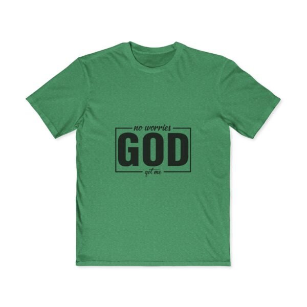 No worries GOD got me  t-shirt, Christian apparel, religious gifts. - Image 2