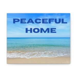 Peaceful Home Beach Wall Decor