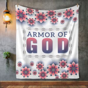 Armor of God Inspirational Blanket