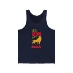Lion of Judah Jersey Tank, Christian quotes,  Gift for him, Lion tee,