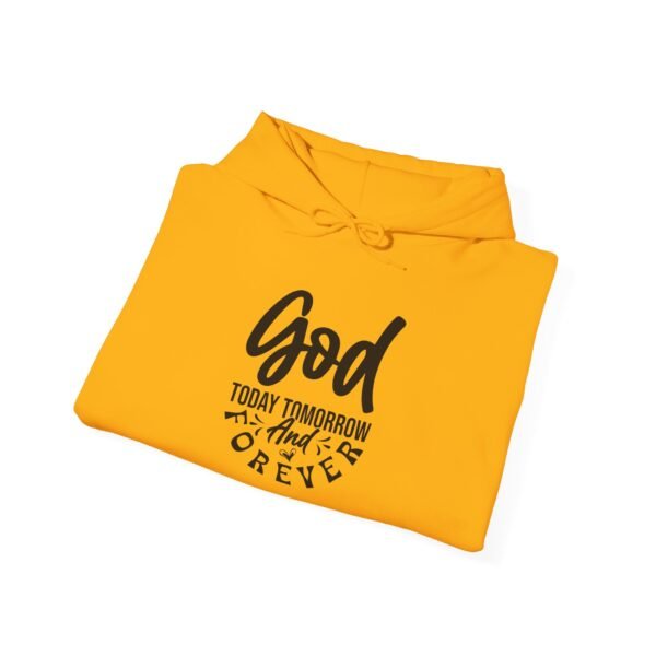 God today tomorrow and forever christian men hoodie - Image 12