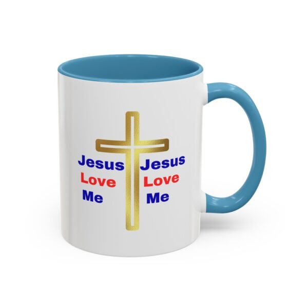 Jesus love me christian coffee cup - Image 19