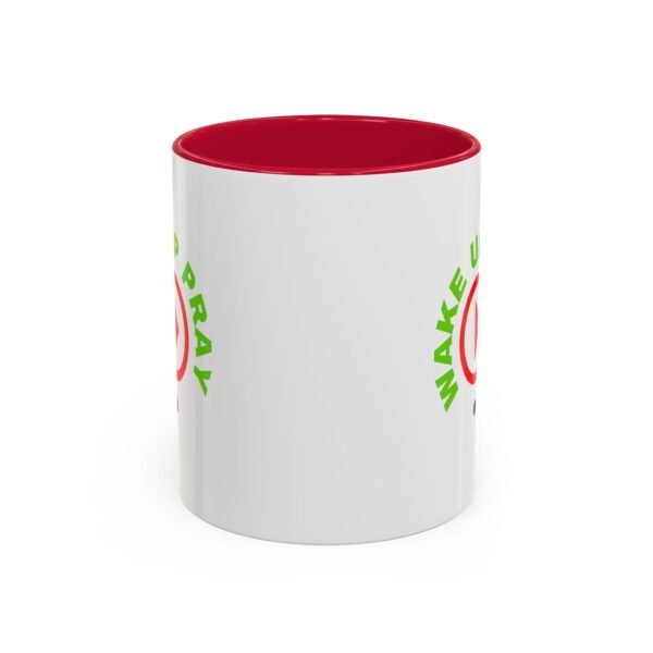 Wake Up Christian Motivational Coffee Mug - Image 2