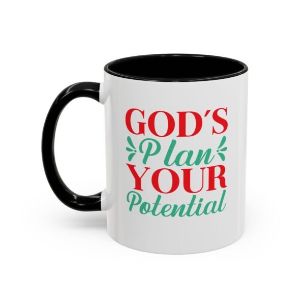 , God's plan your potential mug, Motivational cup, Christian gifts - Image 3