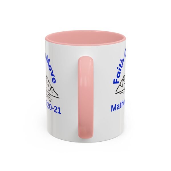Faith Can Move Mountains Christian Motivational Mug. - Image 12