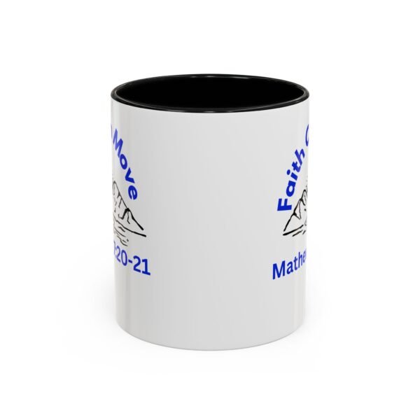 Faith Can Move Mountains Christian Motivational Mug. - Image 2