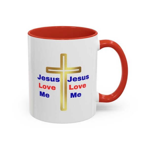 Jesus love me christian coffee cup - Image 15