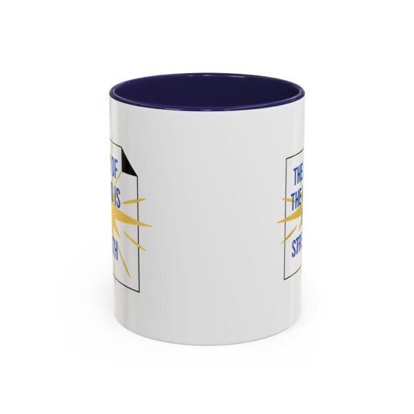 The Joy of the Lord is My Strength Motivational Christian Quotes Mug - Image 5
