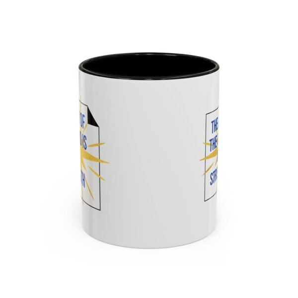 The Joy of the Lord is My Strength Motivational Christian Quotes Mug - Image 2