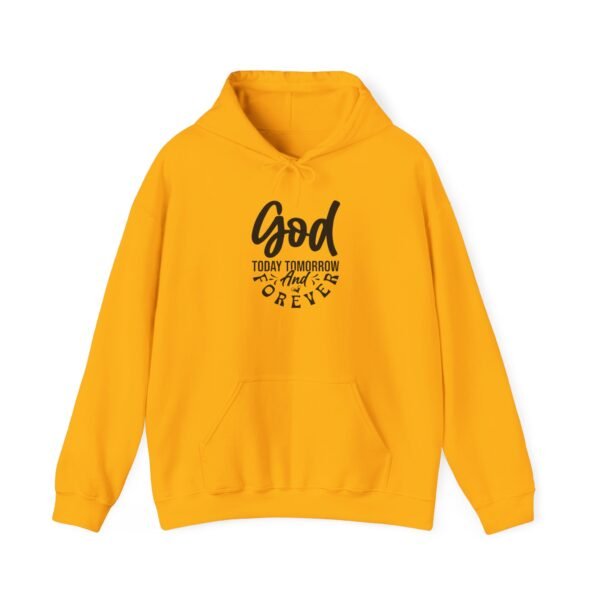 God today tomorrow and forever christian men hoodie - Image 9