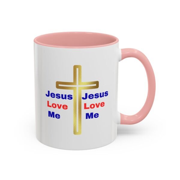 Jesus love me christian coffee cup - Image 10