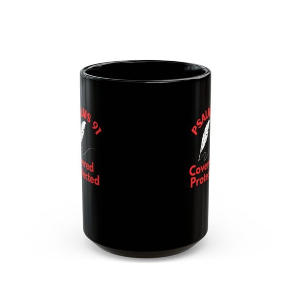 Psalms 91 Black Mug , Christian gifts, Bible verse cup,  Bible quotes, Coffee mug, - Image 5