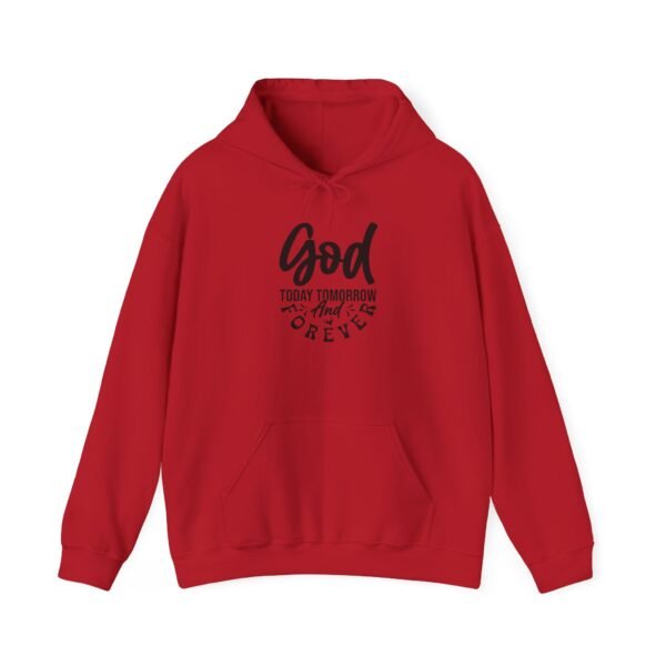 God today tomorrow and forever christian men hoodie - Image 13