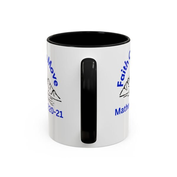 Faith Can Move Mountains Christian Motivational Mug. - Image 4