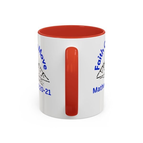 Faith Can Move Mountains Christian Motivational Mug. - Image 16