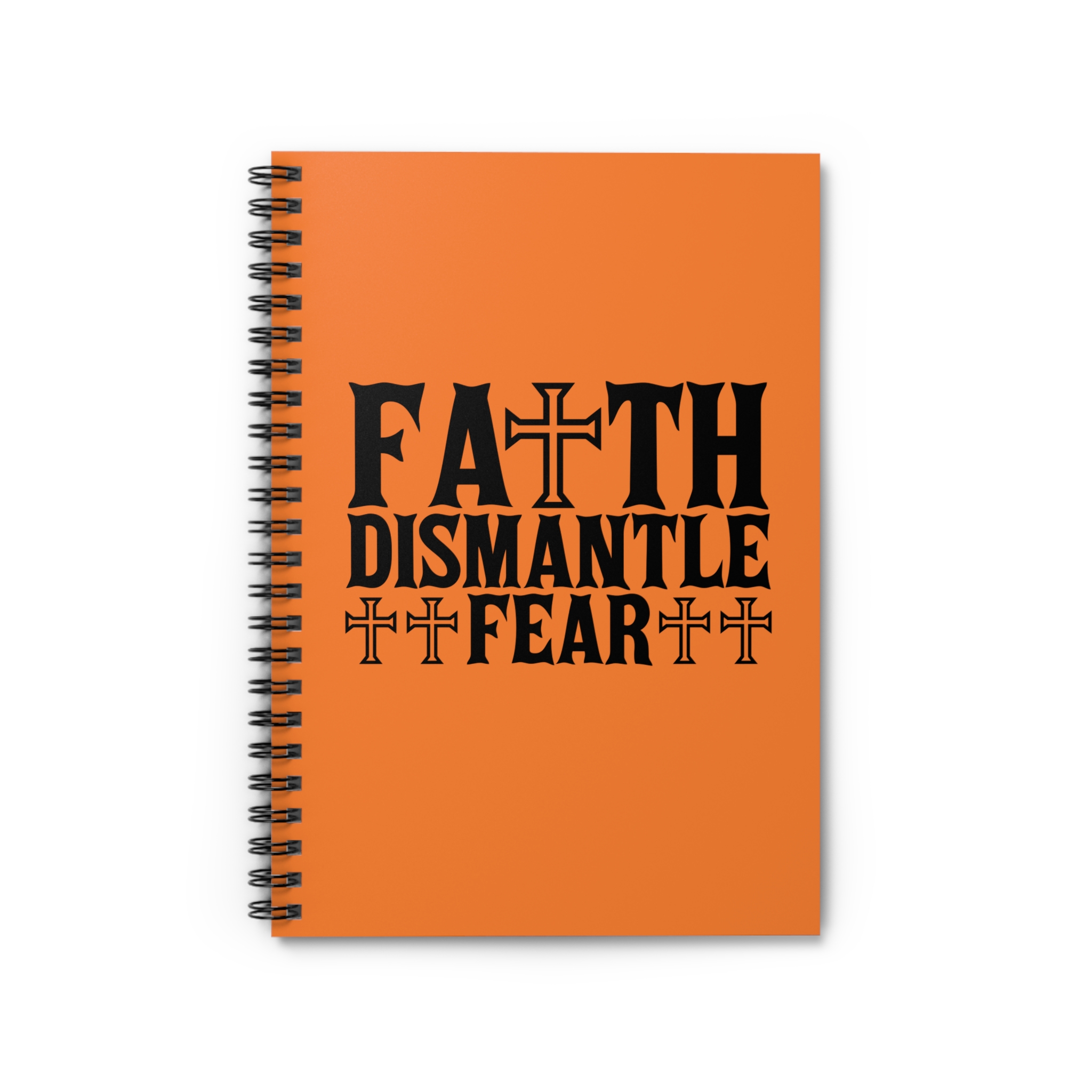 Faith Dismantle Fear Prayer journal notebook