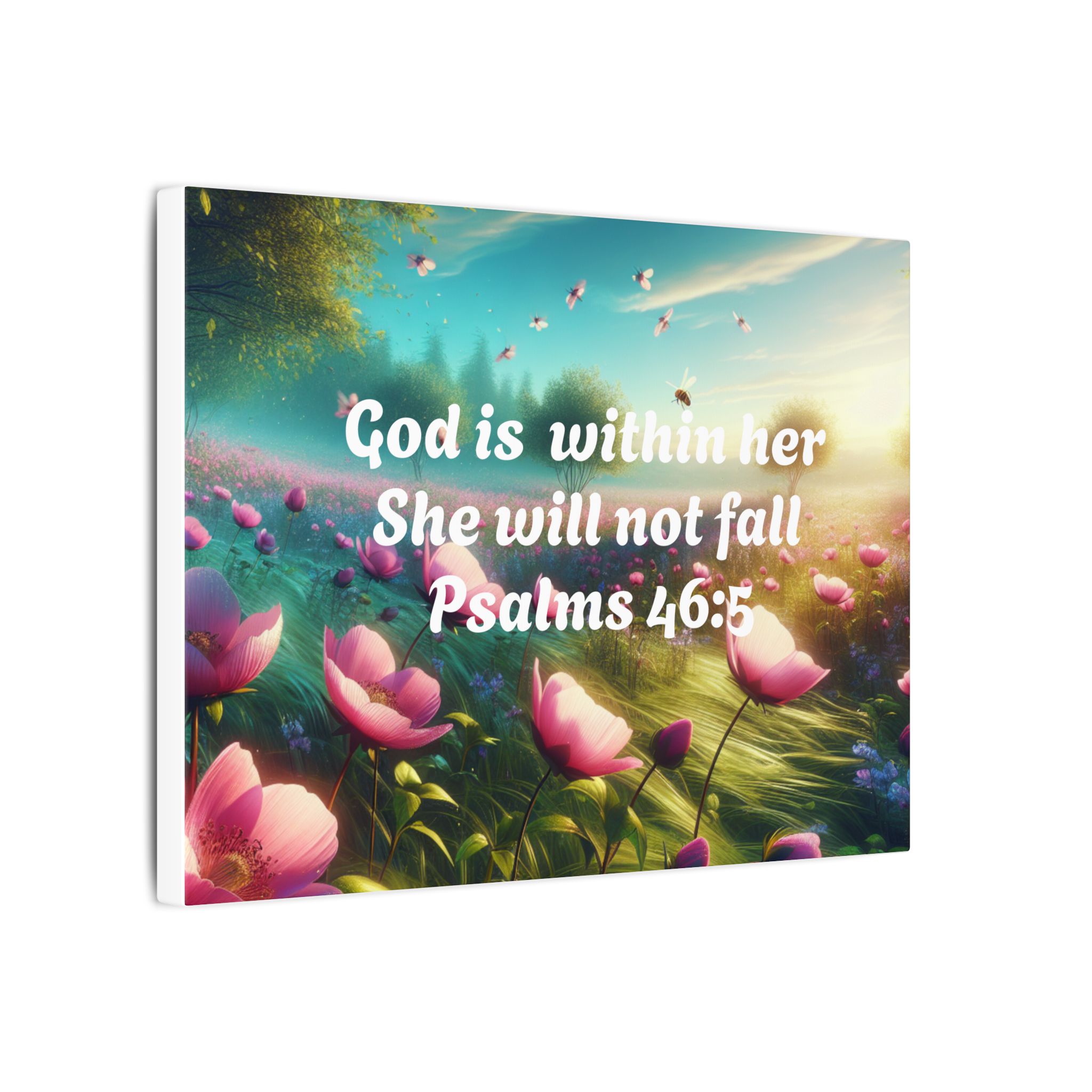 God is Within Her Matte Canvas, Stretched, 0.75" (Multi-Size) - Image 2