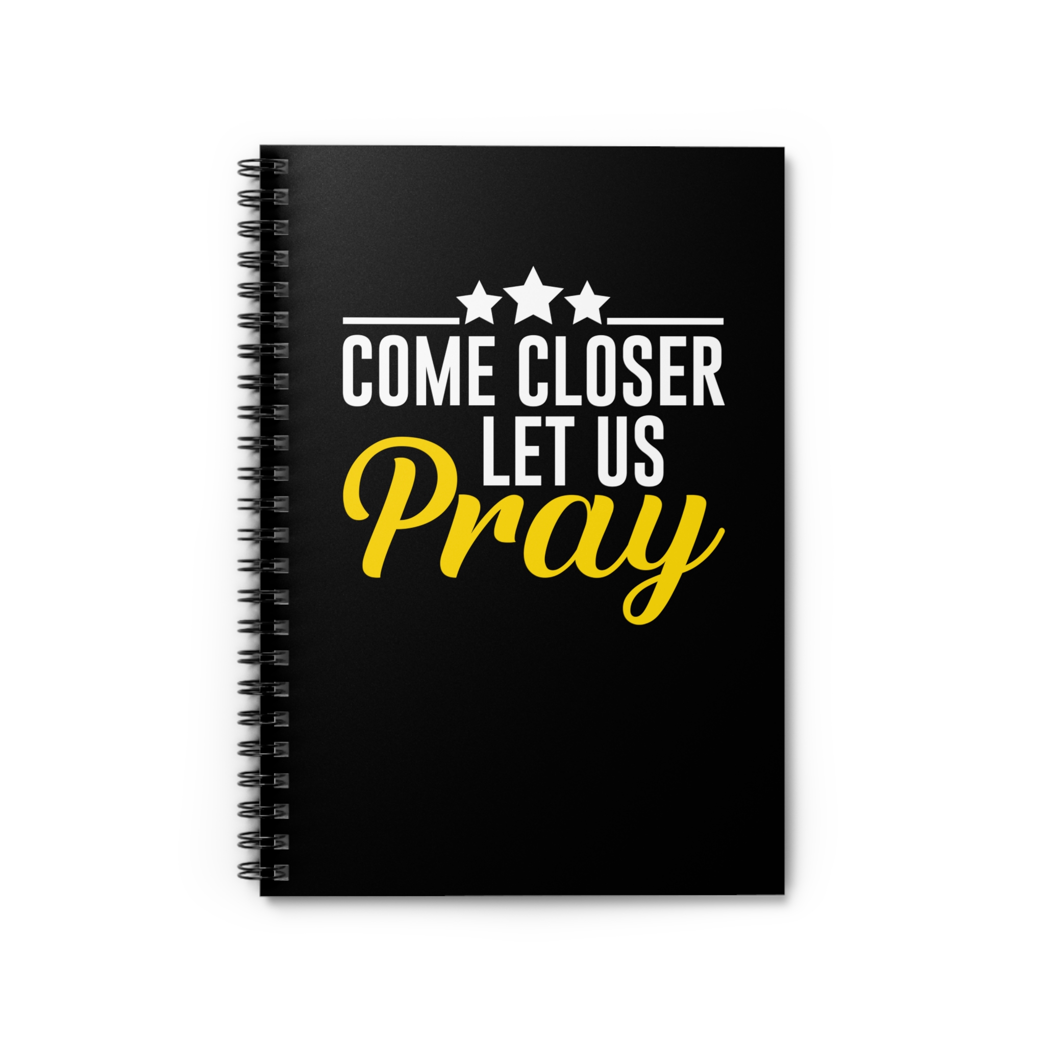 Let us pray spiral journal, believers faith journal, prayer journal