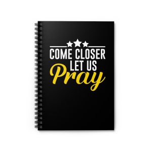 Let us pray spiral journal, believers faith journal, prayer journal