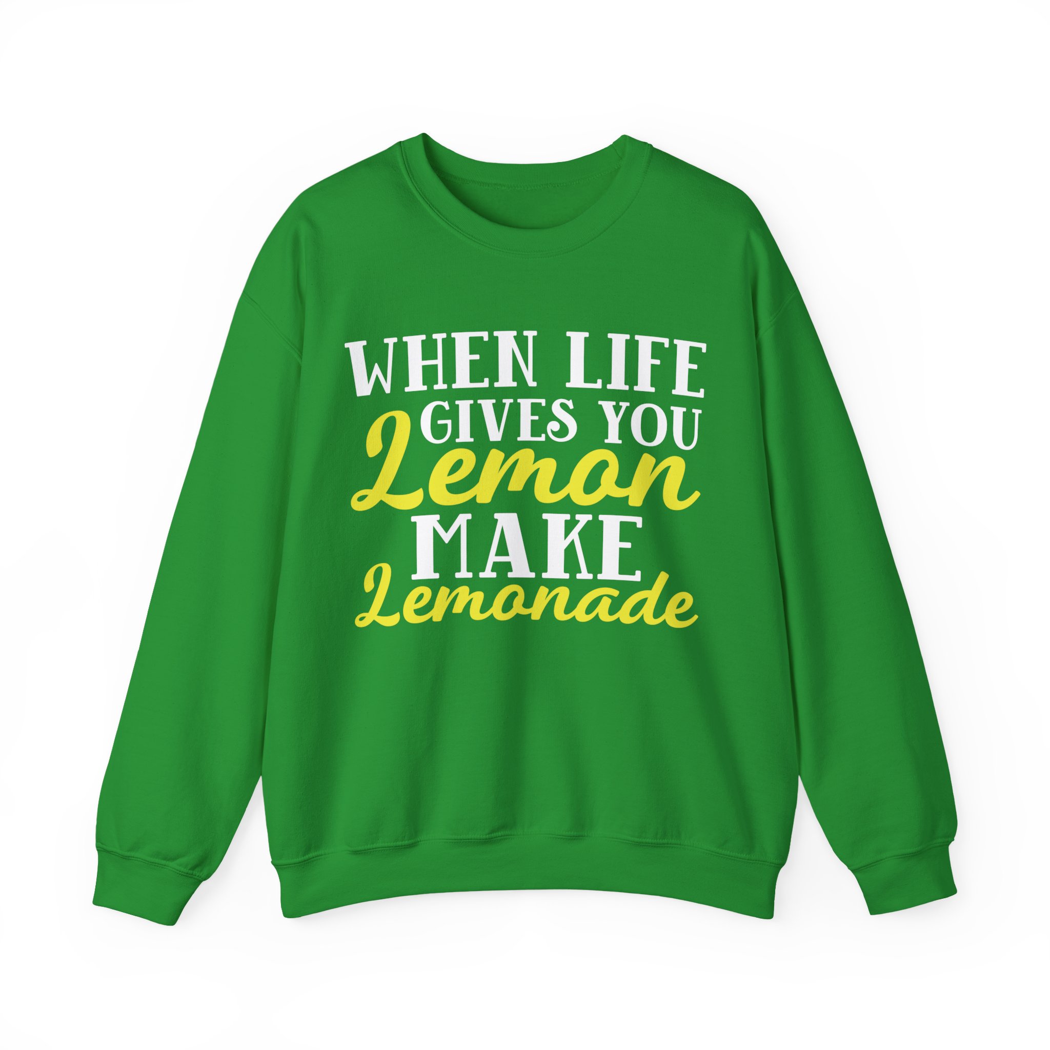 When life give you lemon Inspirational Sweatshirt Women, Funny Motivational t-shirt, Positive quotes, Faith women sweater, - Image 5