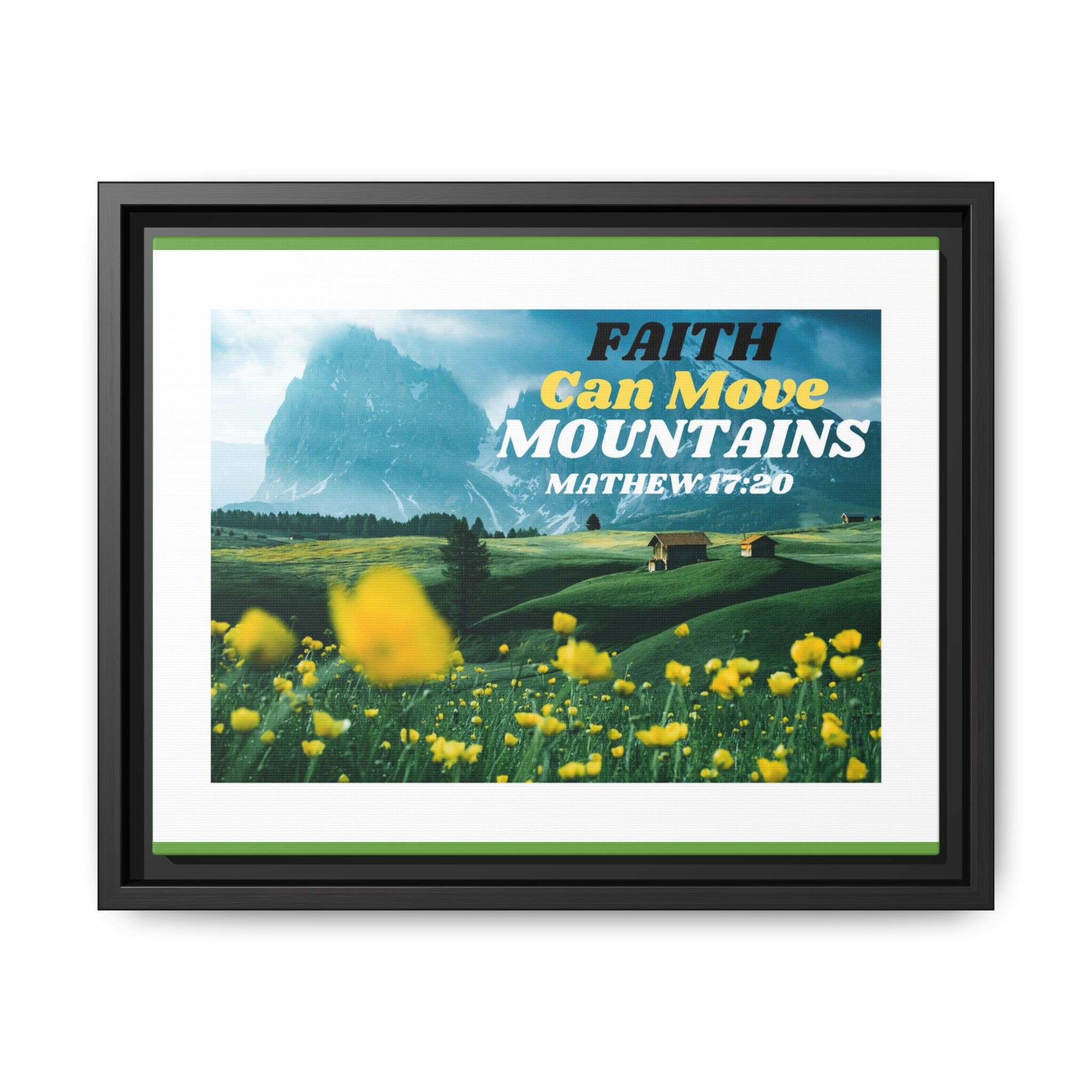 Flowers wall art, Mountain wall art, Gift for birthday, Christian wedding gifts, - Image 4