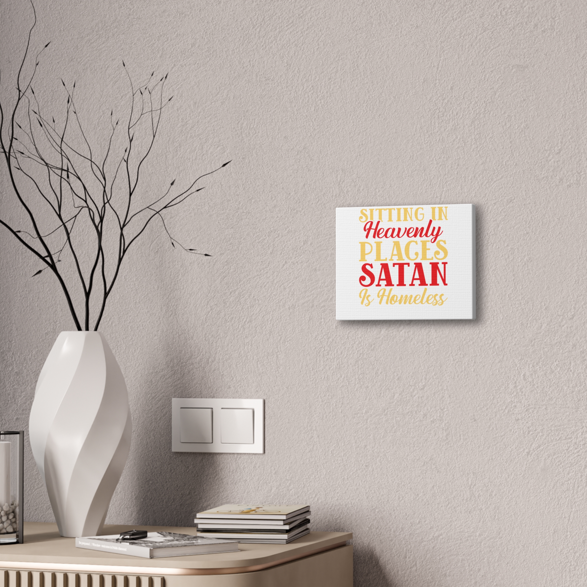 Funny Christian gifts, Motivational wall art, Jesus lover wall art. - Image 4