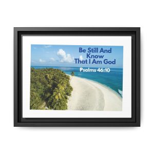 Beautiful religious wall art, Be still and know wall art, Psalms 46:10, Christian gifts, Home decor for living room, Decoration for bedroom.