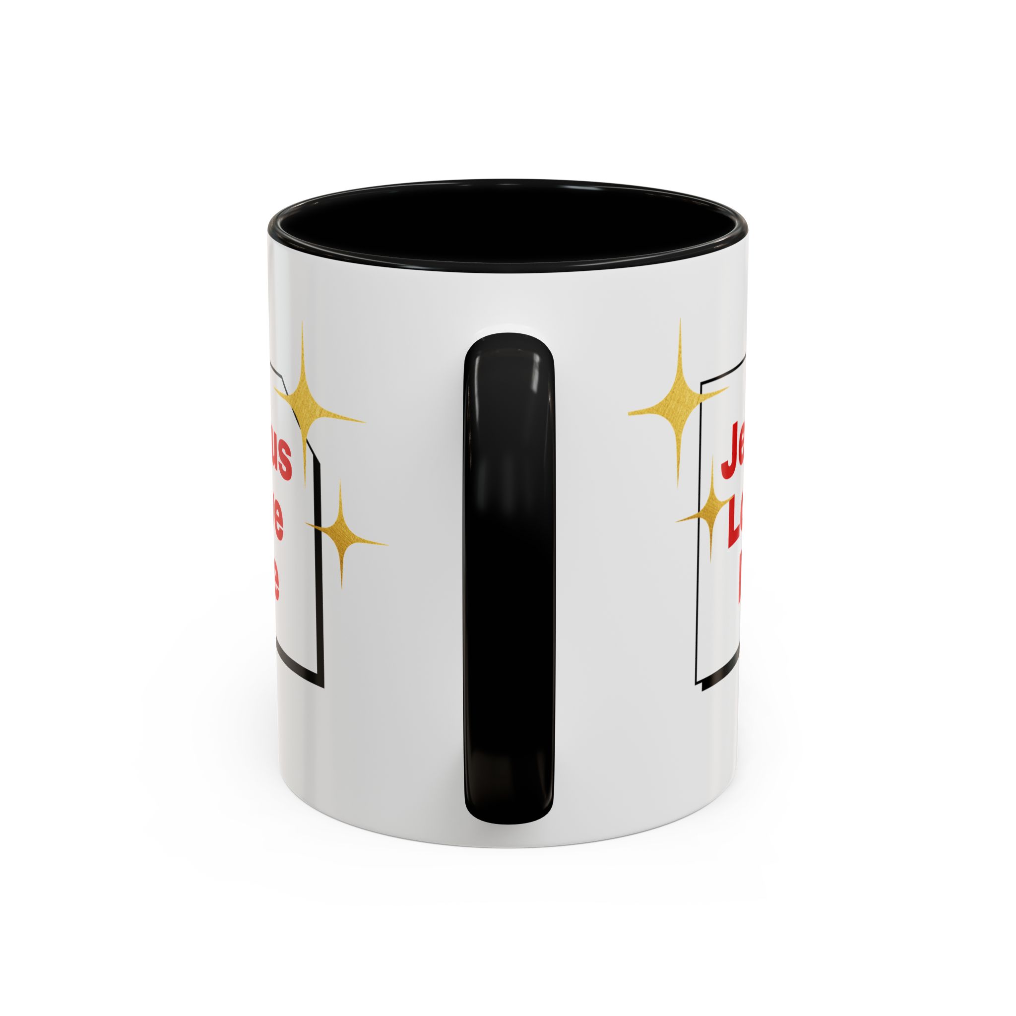 Jesus Love Me Motivational Mug. - Image 4