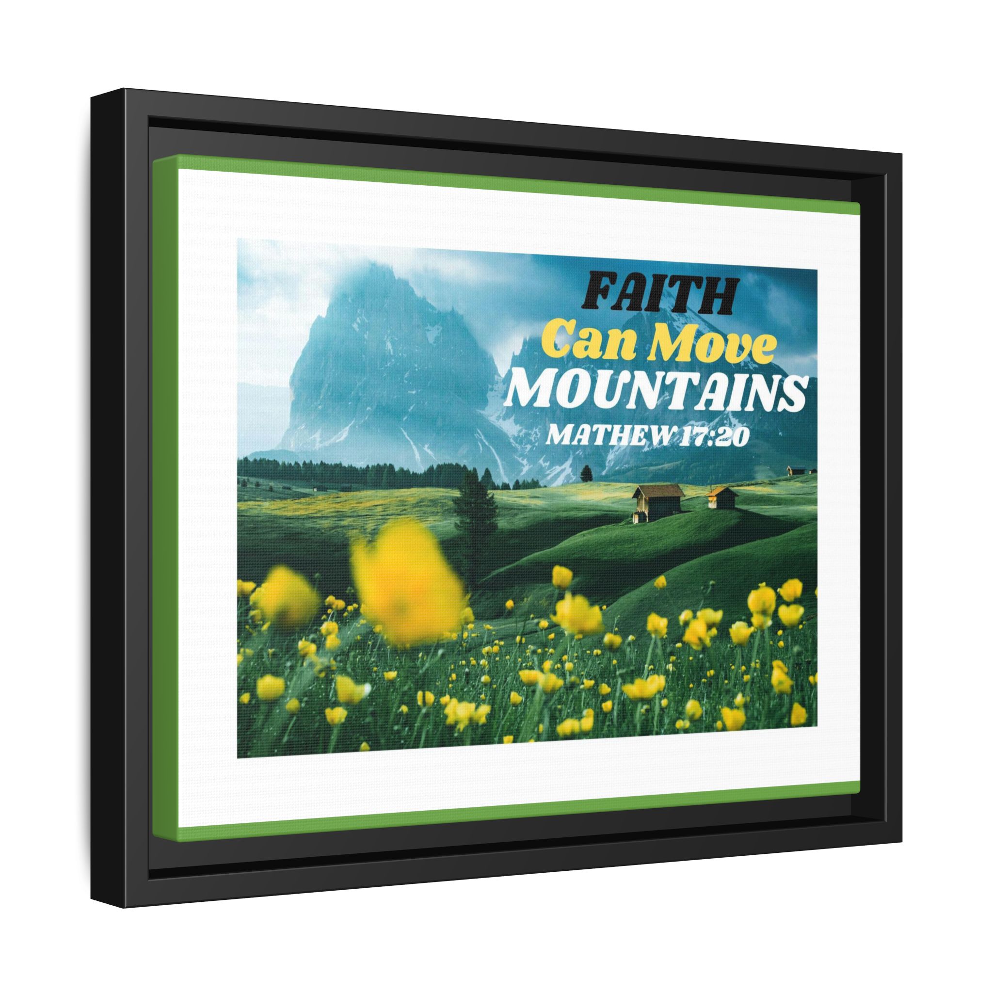 Flowers wall art, Mountain wall art, Gift for birthday, Christian wedding gifts, - Image 5