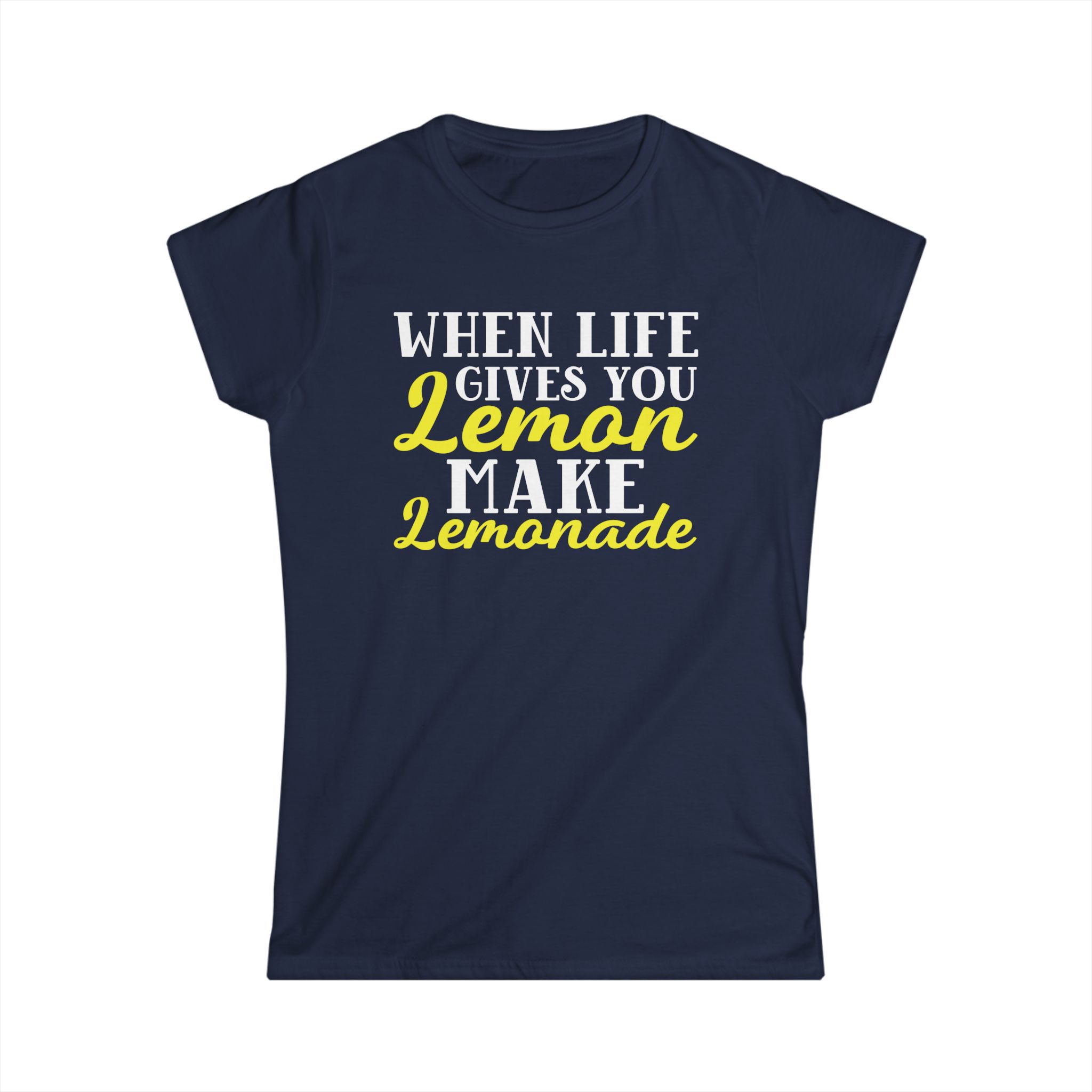 When life gives you lemon make lemonade t-shirt, Funny t-shirt, positive shirt, hope shirt, - Image 5
