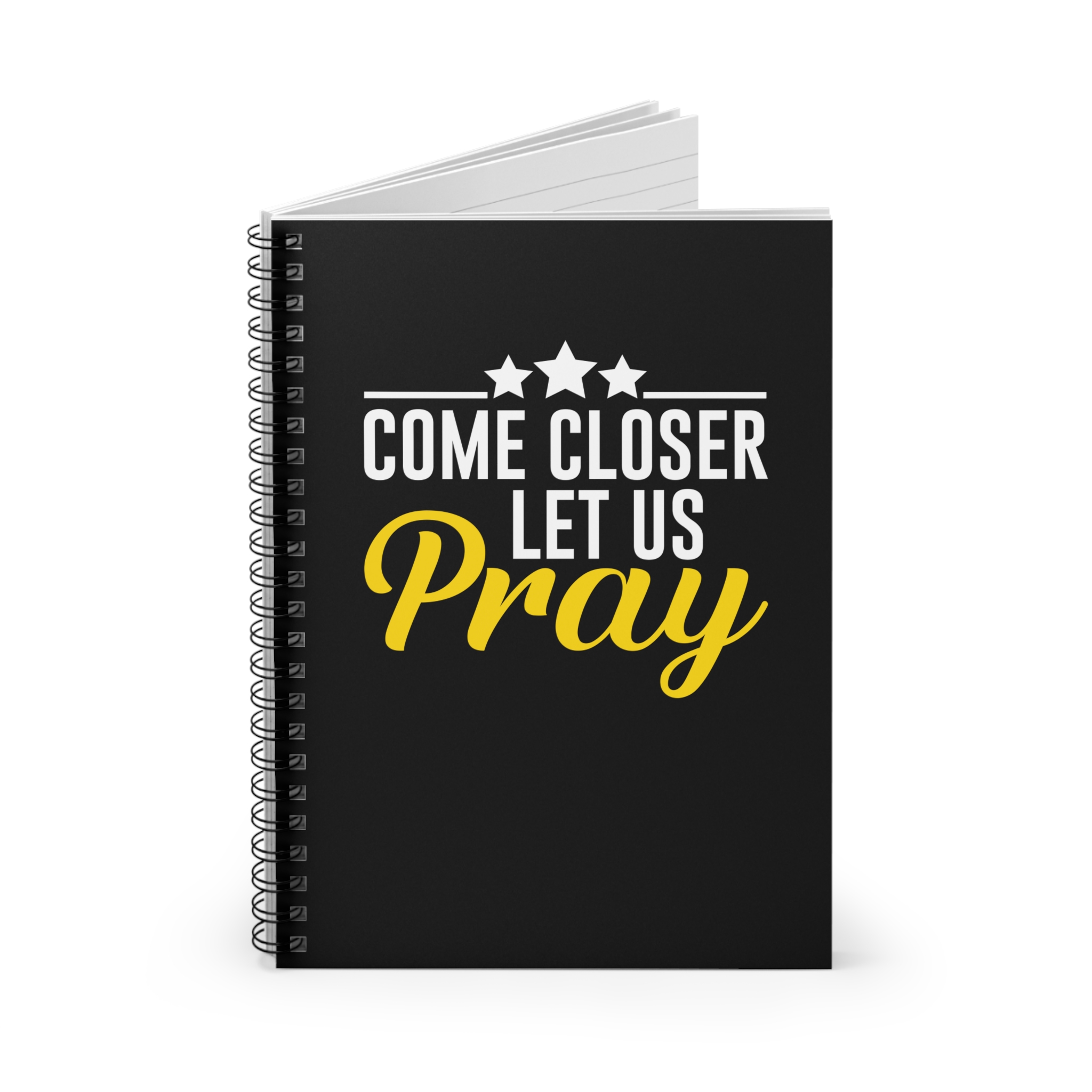 Let us pray spiral journal, believers faith journal, prayer journal - Image 2