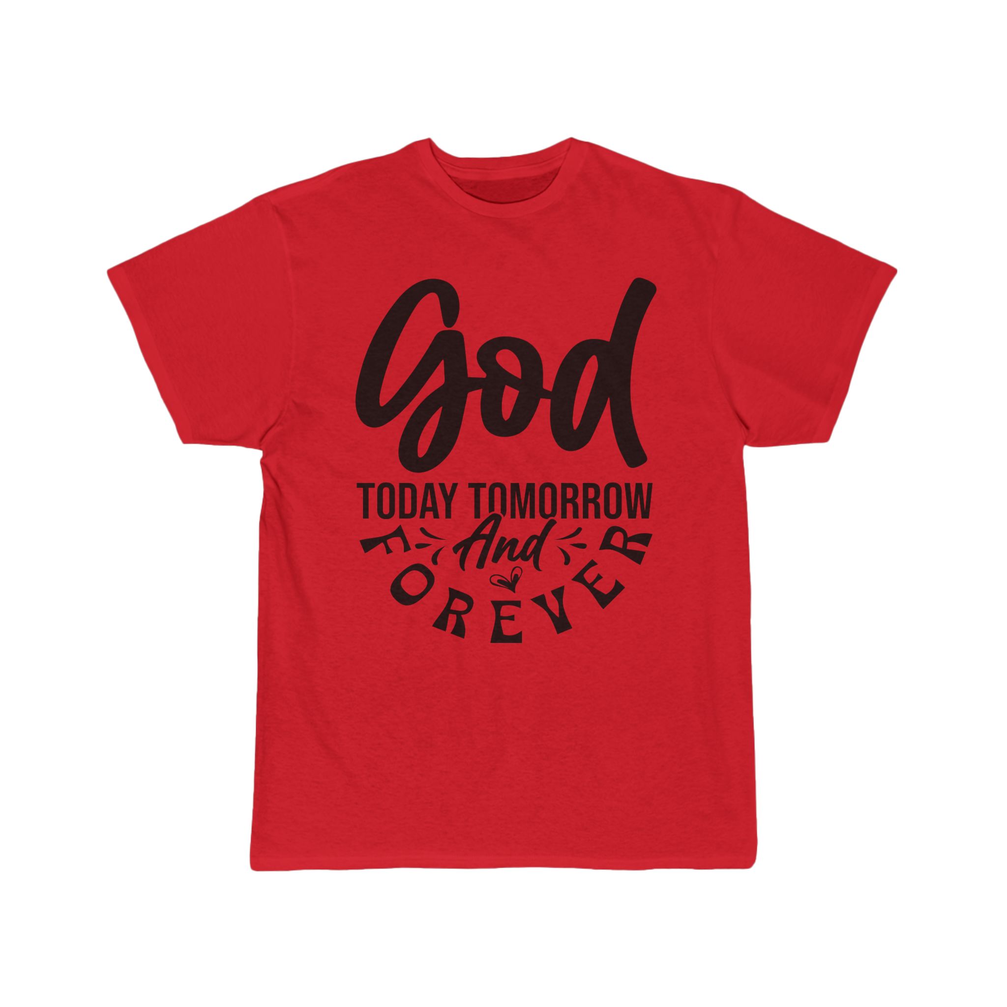 God Today Tomorrow and Forever t-shirt, Christian men t-shirt, Faithful gift for men - Image 5
