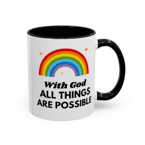 With God All Things Are Possible Mug