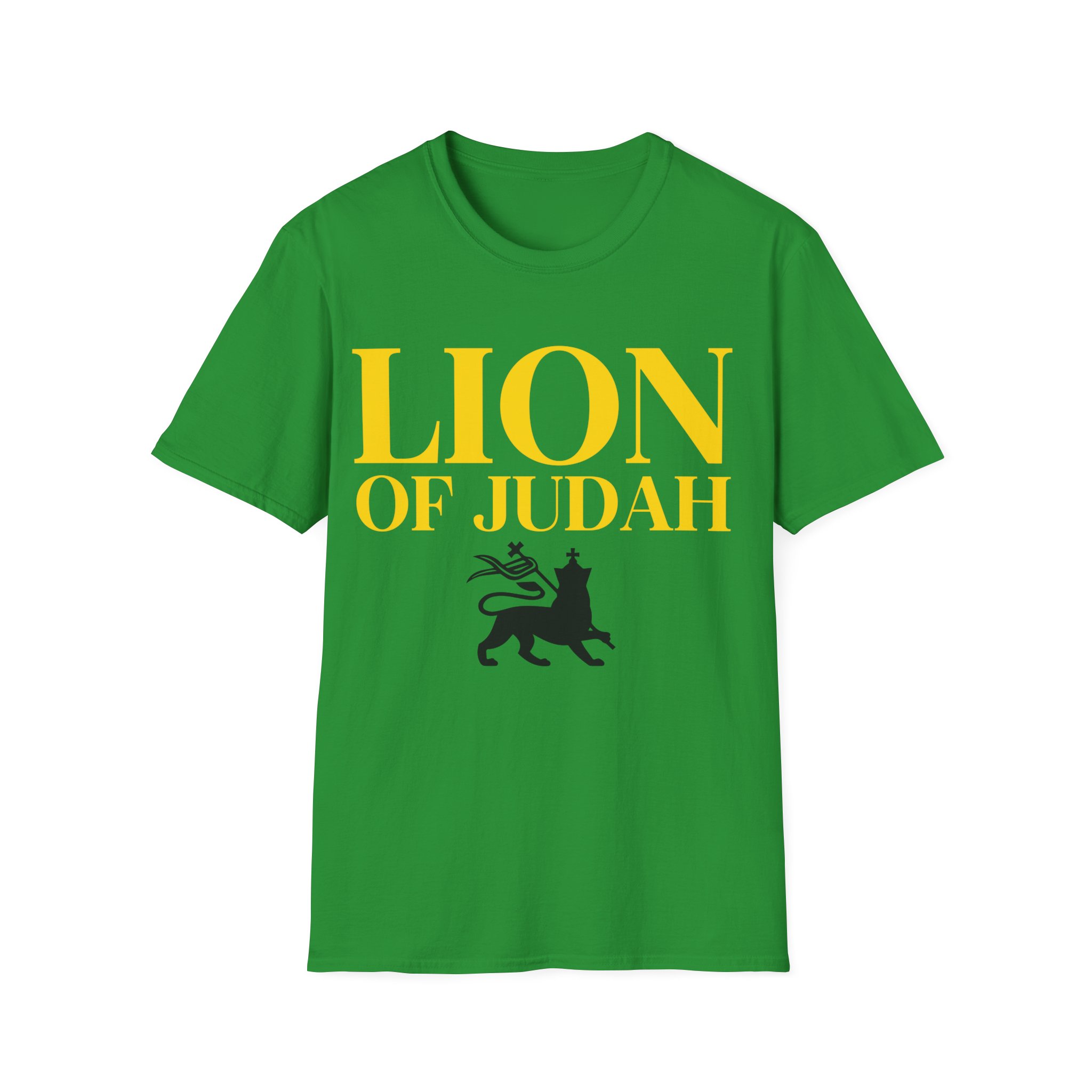Lion of Judah Men Softstyle T-Shirt - Faith Apparel, Christian Gift, Spiritual Wear, Religious Clothing, Everyday Comfort - Image 7